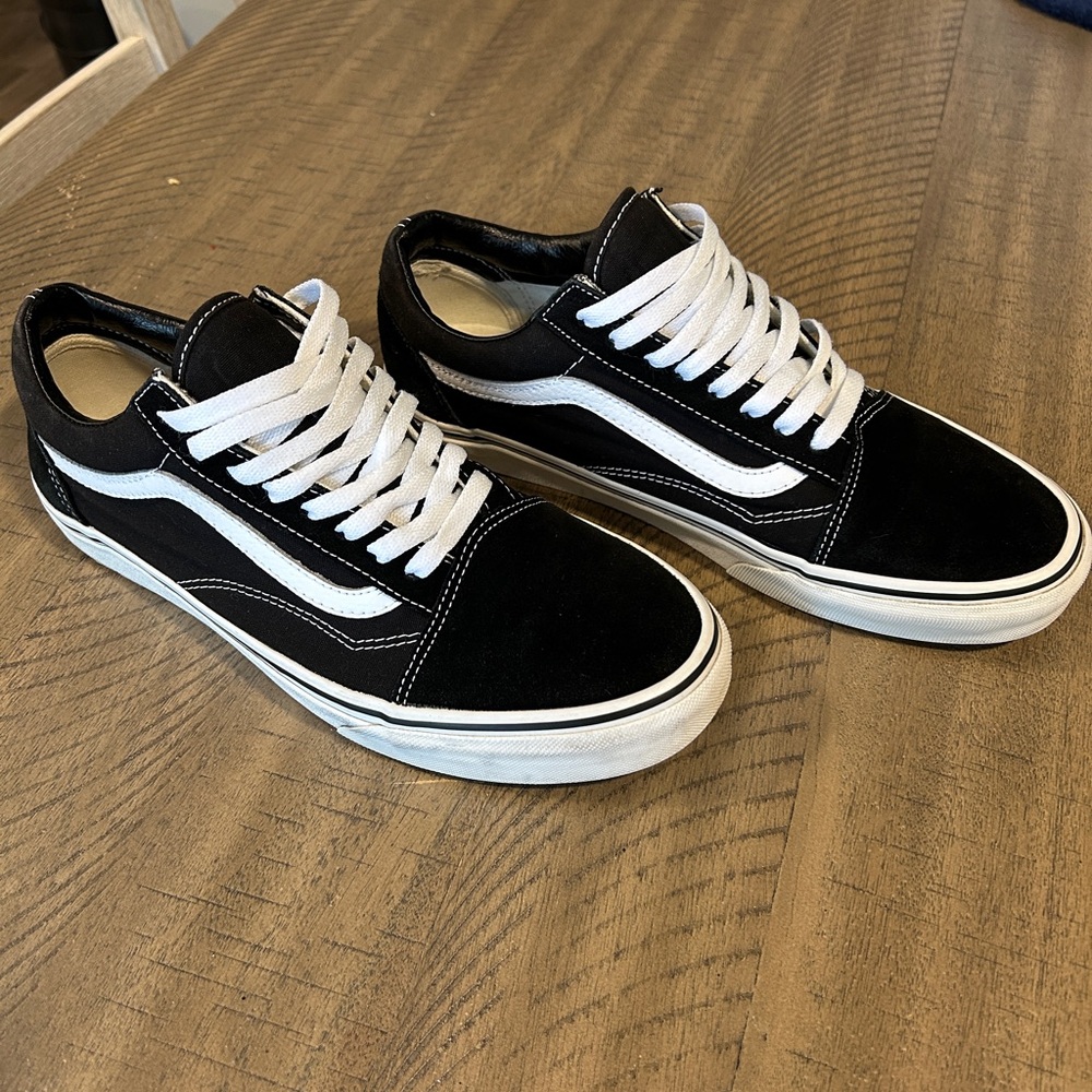 Black & White Old Skool Vans